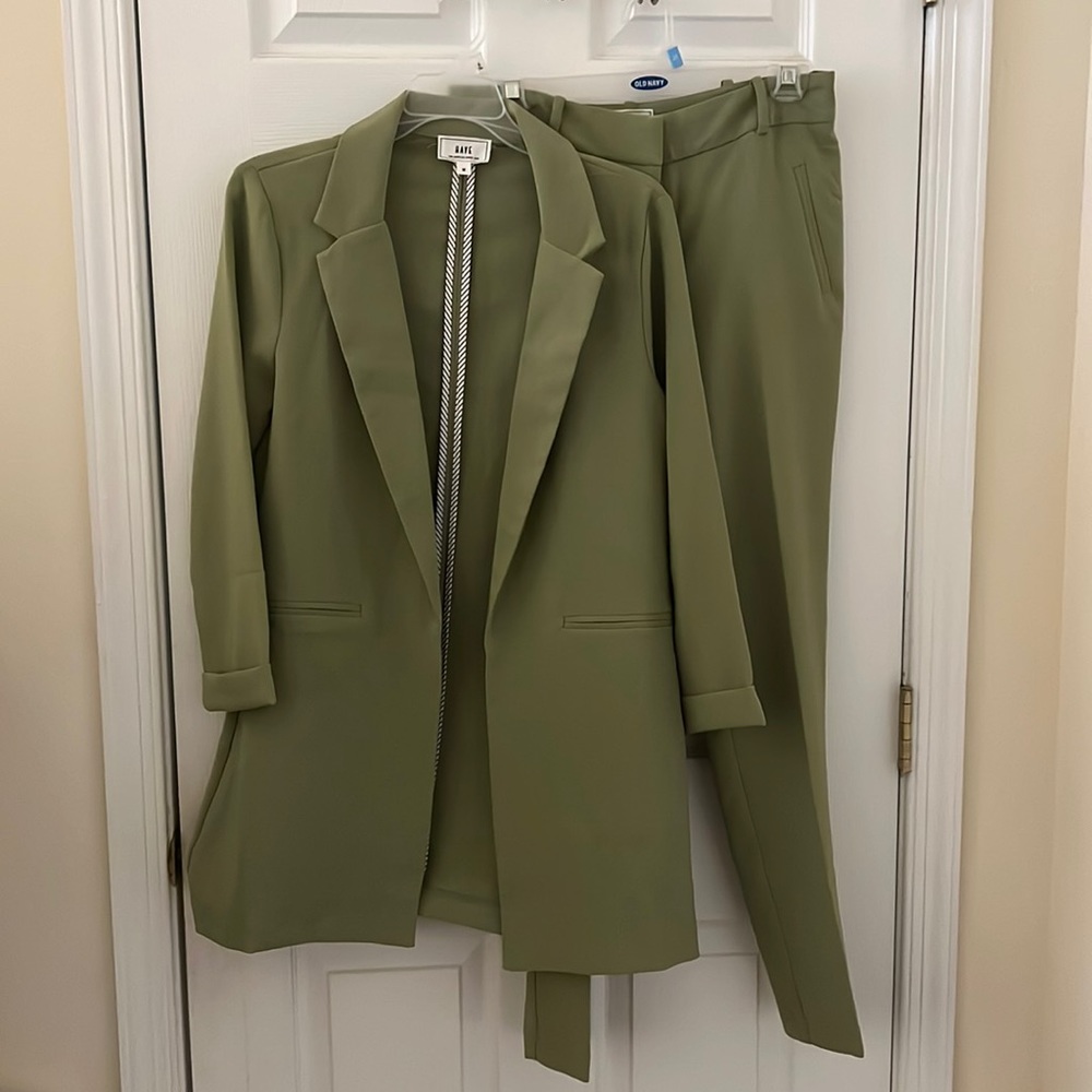 Have Sage Green Blazer & Set